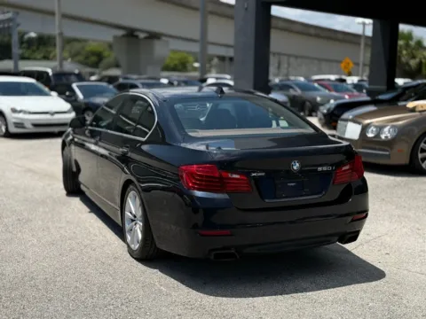 Another view of 2015 BMW 5 Series 550i xDrive for sale in Jacksonville, FL at AUTOLAND