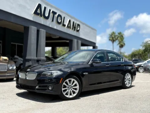 Black 2015 BMW 5 Series 550i xDrive for sale in Jacksonville, FL