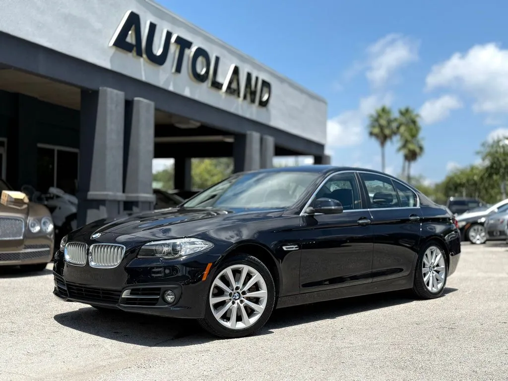 Black 2015 BMW 5 Series 550i xDrive for sale in Jacksonville, FL