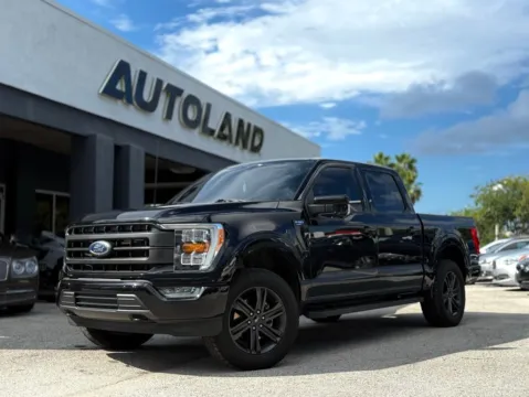 Black 2022 Ford F-150 Lariat for sale in Jacksonville, FL