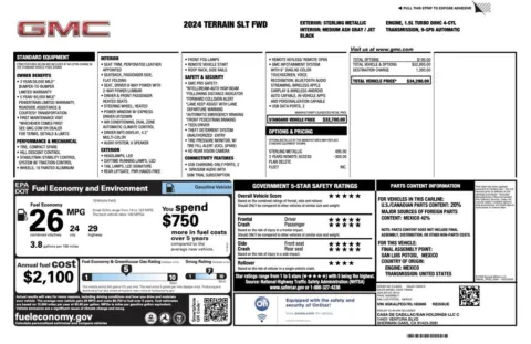 More photos of 2024 GMC Terrain SLT at AUTOLAND, FL