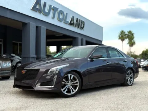 Purple 2014 Cadillac CTS 3.6L Twin Turbo Vsport Premium for sale in Jacksonville, FL