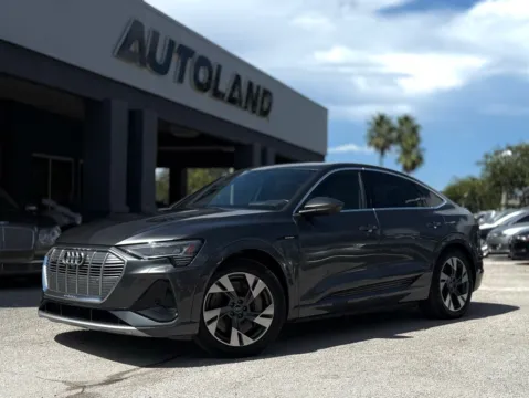 Black 2022 Audi e-tron Sportback S line Prestige for sale in Jacksonville, FL