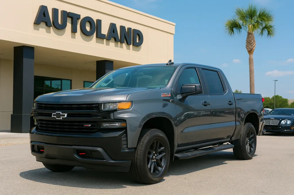Gray 2021 Chevrolet Silverado 1500 LT Trail Boss for sale in Jacksonville, FL