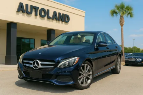 Blue 2015 Mercedes-Benz C-Class C 300 for sale in Jacksonville, FL