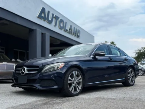 Blue 2015 Mercedes-Benz C-Class C 300 for sale in Jacksonville, FL