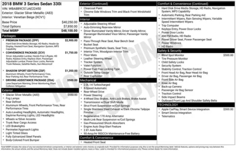 Photos of 2018 BMW 3 Series 330i for sale in Jacksonville, FL at AUTOLAND