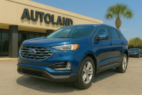 Blue 2019 Ford Edge SEL for sale in Jacksonville, FL