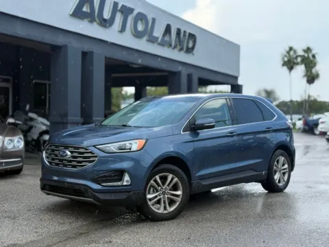 Blue 2019 Ford Edge SEL for sale in Jacksonville, FL
