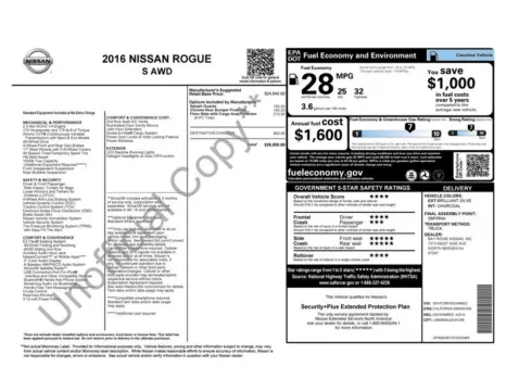Photos of 2016 Nissan Rogue S for sale in Jacksonville, FL at AUTOLAND