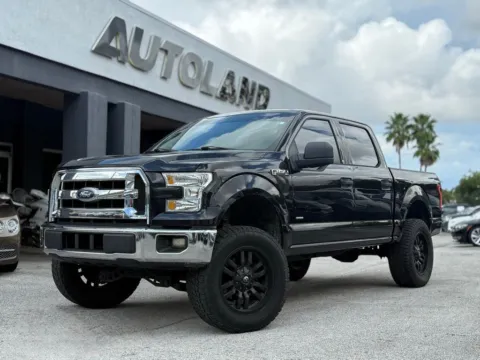 Black 2016 Ford F-150 XLT for sale in Jacksonville, FL