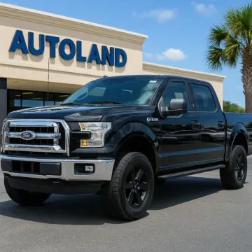 Black 2016 Ford F-150 XLT for sale in Jacksonville, FL