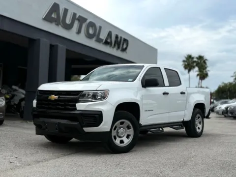 White 2022 Chevrolet Colorado Work Truck for sale in Jacksonville, FL