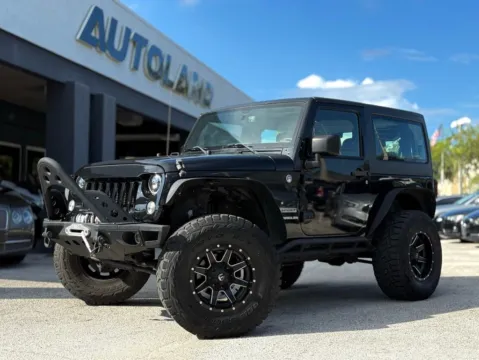 Black 2015 Jeep Wrangler Sport for sale in Jacksonville, FL