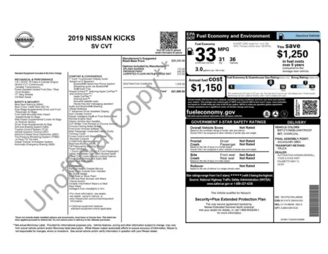 Photos of 2019 Nissan Kicks SV for sale in Jacksonville, FL at AUTOLAND