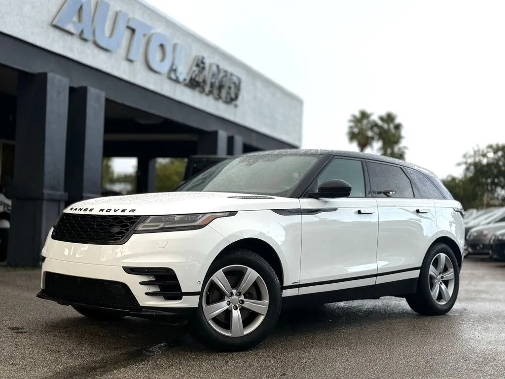White 2019 Land Rover Range Rover Velar SE R-Dynamic for sale in Jacksonville, FL