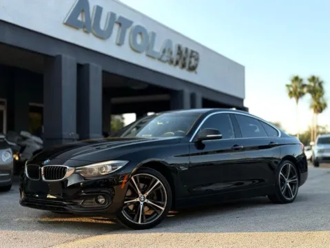Black 2018 BMW 4 Series 430i Gran Coupe for sale in Jacksonville, FL