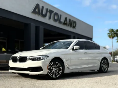 White 2019 BMW 5 Series 530e iPerformance for sale in Jacksonville, FL