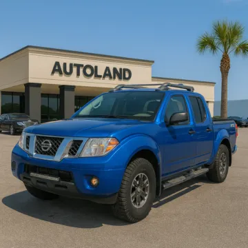 Blue 2014 Nissan Frontier for sale in Jacksonville, FL