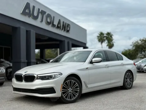 White 2019 BMW 5 Series 530i for sale in Jacksonville, FL