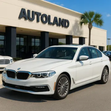 White 2019 BMW 5 Series 530i for sale in Jacksonville, FL