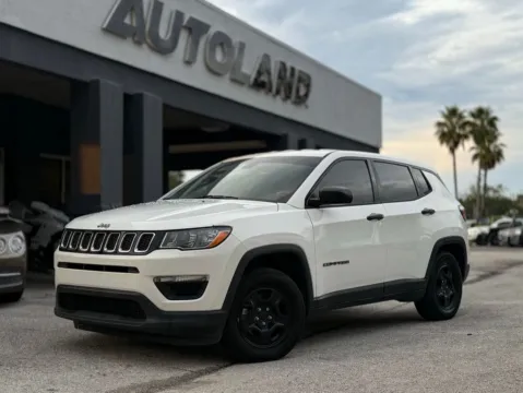 White 2019 Jeep Compass Sport for sale in Jacksonville, FL