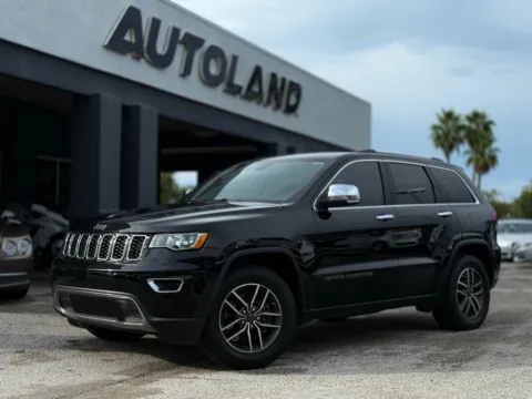 Black 2021 Jeep Grand Cherokee Limited for sale in Jacksonville, FL