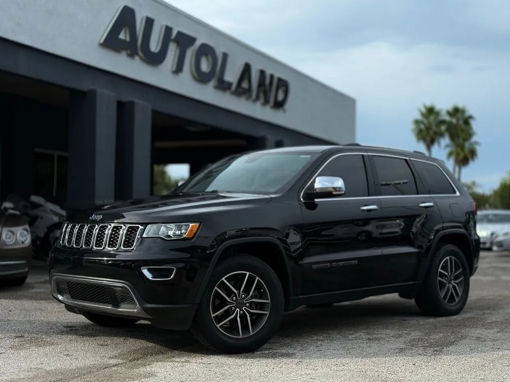 Black 2021 Jeep Grand Cherokee Limited for sale in Jacksonville, FL