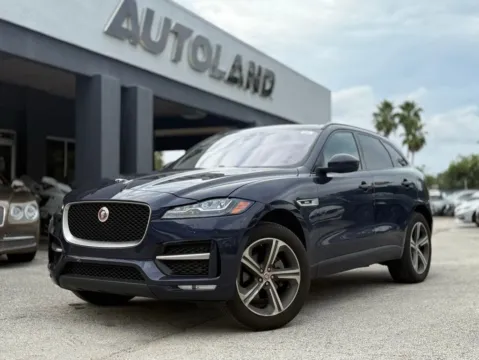 Blue 2018 Jaguar F-PACE 25t R-Sport for sale in Jacksonville, FL