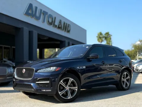 Blue 2018 Jaguar F-PACE 25t R-Sport for sale in Jacksonville, FL