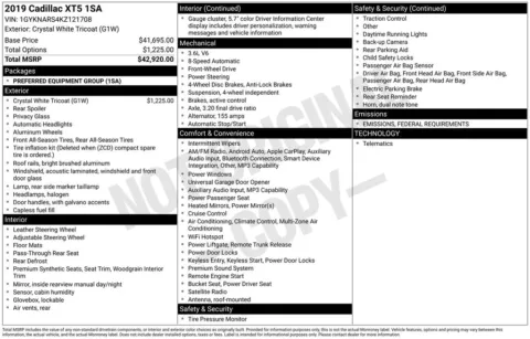 Photos of 2019 Cadillac XT5 for sale in Jacksonville, FL at AUTOLAND