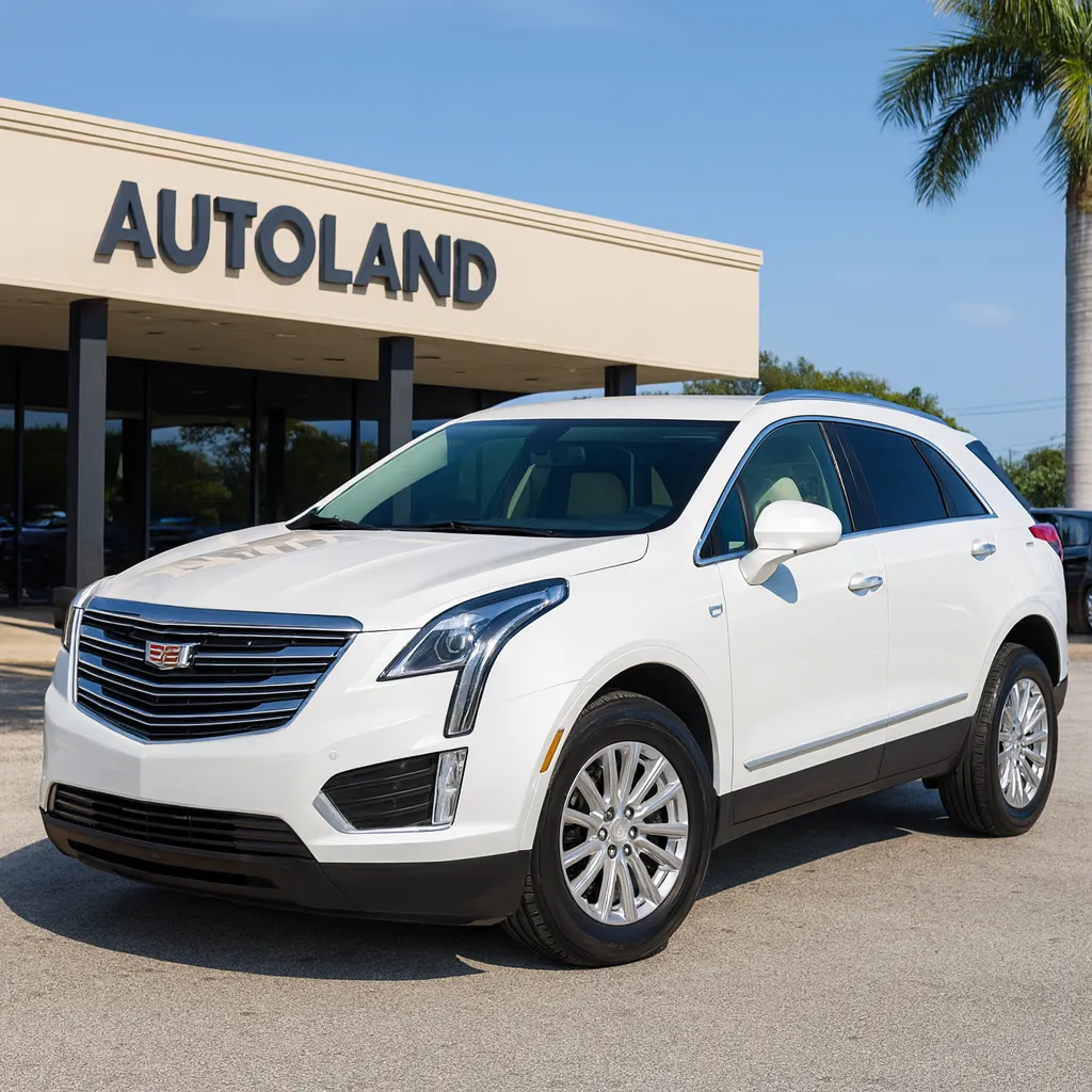 White 2019 Cadillac XT5 for sale in Jacksonville, FL