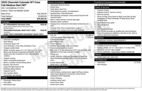 Photos of 2020 Chevrolet Colorado Work Truck for sale in Jacksonville, FL at AUTOLAND