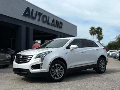 White 2017 Cadillac XT5 Luxury for sale in Jacksonville, FL