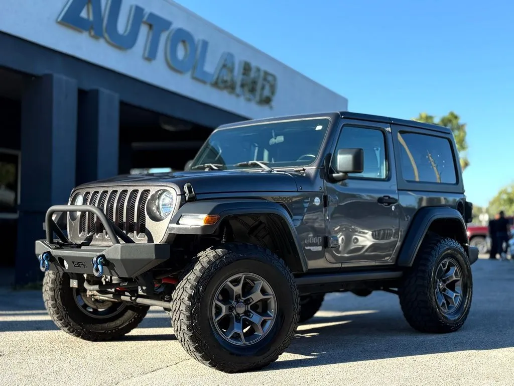 Gray 2019 Jeep Wrangler Sport S for sale in Jacksonville, FL