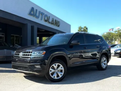 Black 2018 Volkswagen Atlas 3.6L V6 SE for sale in Jacksonville, FL
