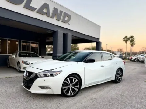 White 2016 Nissan Maxima 3.5 S for sale in Jacksonville, FL
