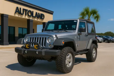 Silver 2018 Jeep Wrangler JK Sport for sale in Jacksonville, FL
