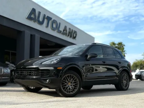 Black 2017 Porsche Cayenne Platinum Edition for sale in Jacksonville, FL