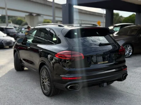 Another view of 2017 Porsche Cayenne Platinum Edition for sale in Jacksonville, FL at AUTOLAND