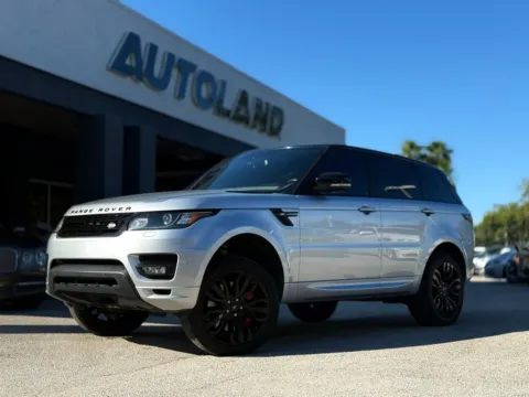 Silver 2016 Land Rover Range Rover Sport 3.0L V6 Supercharged HSE for sale in Jacksonville, FL