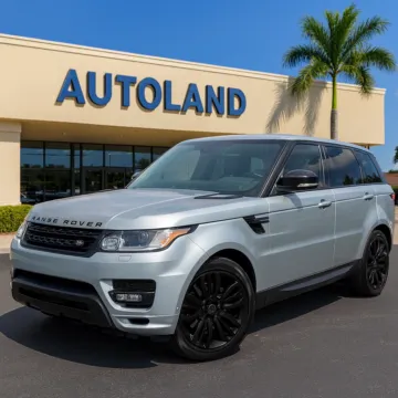 Silver 2016 Land Rover Range Rover Sport 3.0L V6 Supercharged HSE for sale in Jacksonville, FL