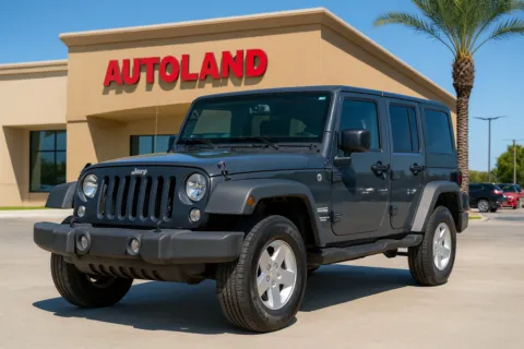 Gray 2017 Jeep Wrangler Unlimited Sport for sale in Jacksonville, FL