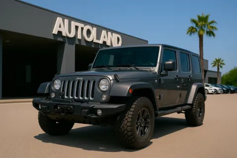 Gray 2017 Jeep Wrangler Sahara for sale in Jacksonville, FL