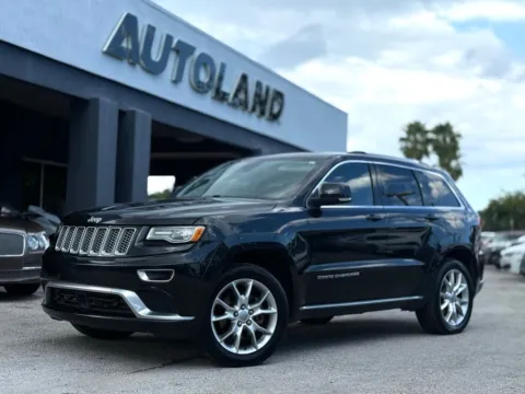 Black 2015 Jeep Grand Cherokee Summit for sale in Jacksonville, FL