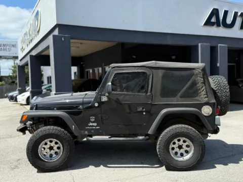 Another view of 2005 Jeep Wrangler SE for sale in Jacksonville, FL at AUTOLAND