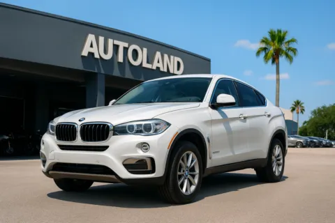 White 2015 BMW X6 xDrive35i for sale in Jacksonville, FL