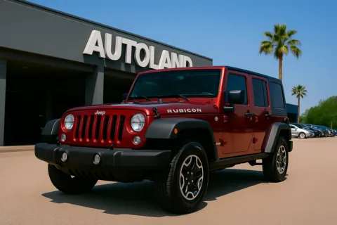 Red 2013 Jeep Wrangler Unlimited Rubicon for sale in Jacksonville, FL