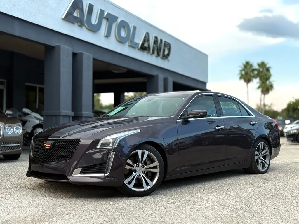 Purple 2014 Cadillac CTS 3.6L Twin Turbo Vsport Premium for sale in Jacksonville, FL