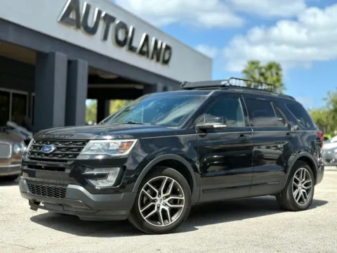 Black 2017 Ford Explorer Sport for sale in Jacksonville, FL